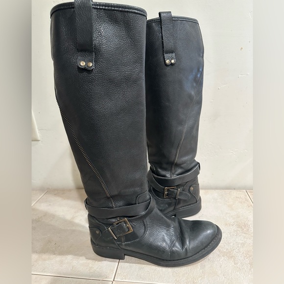 Aldo knee high leather women’s boots, size 8 - Picture 5 of 7